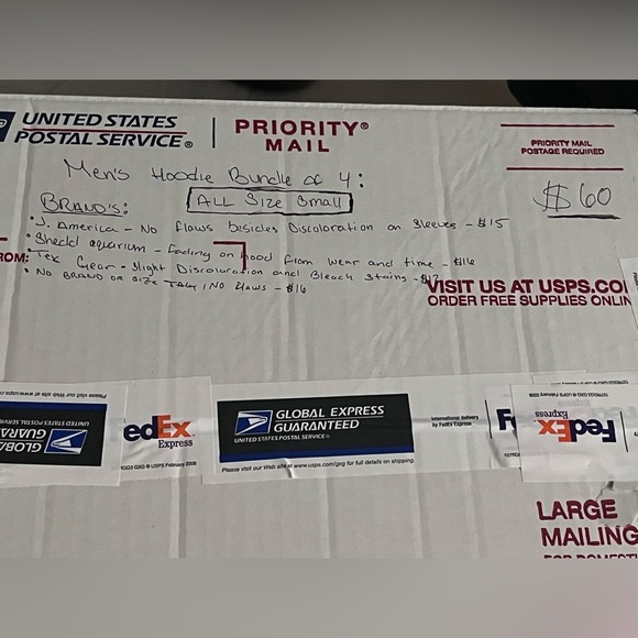 Men's Graphic Hoodies - Black, Gray, and Dark Gray - Picture 2 of 2